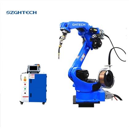 SZGH company has 25 models robot arms in mass production: including generalpurpose, welding, spraying,
palletizing, grinding and handling types. All models are equipped with an intelligent robot control system which independently developed by us.